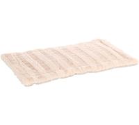 Flamingo Coussin pour Chien Verona Rectangulaire Beige - 70x41x2cm, Doux, Lavable, Parfait pour Cages en Métal