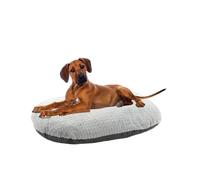 Flamingo Coussin Zupo pour Chien et Chat - 80 x 62 x 8cm - Ultra Doux - qualité superieur - Housse Amovible - Couleur Populaire Gris Fonce