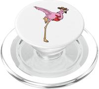 Flamingo Cowboy Chapeau de Cowboy PopSockets PopGrip pour MagSafe