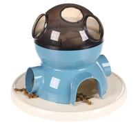 Distributeur de friandises pour chats Diso Blanc et bleu, distributeur de friandises pour chat, distributeur de friandises pour animaux de compagnie