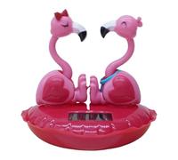 Flamingo De Danse Solaire - Feningo Solaire | Figure Flamant De Bureau Décoratif, Décoration De Tête De Tableau De Bord De Voiture, Jouet De Tête De Saint Pour Decorazi