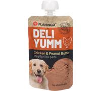 Flamingo Deli Yumm au Poulet & Beurre De Cacahuètes pour Chien 90g