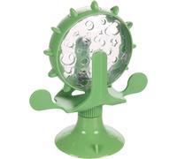 Flamingo Distributeur De Friandises Turna Vert 13,8x7,6x16,3cm pour Chat