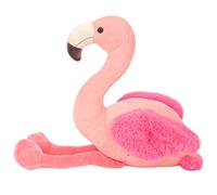Flamingo - Doudou - 50 cm - Doux - Jouet flamant rose - Peluche moelleuse pour jouer et câliner - Décoration de chambre d'enfant - Coussin en peluche pour enfants, filles et garçons - Cadeau
