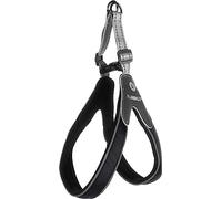Flamingo Easy Harnais Hilka pour Chien Anti Traction - Réfléchissant et Réglable - intérieur Doux pour Un Confort Maximum - Nylon - 45-55 cm L - Facile à Utiliser