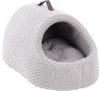 Flamingo Espace Sommeil Jacquard Gris pour Chat 35x52x30cm