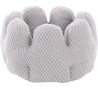 Flamingo Espace Sommeil Jacquard Rond Gris pour Chat 50x50x30cm