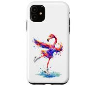 Flamingo Figure Skater Ice Ballet Coque pour iPhone 11