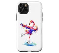 Flamingo Figure Skater Ice Ballet Coque pour iPhone 11 Pro
