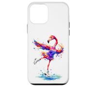 Flamingo Figure Skater Ice Ballet Coque pour iPhone 12 Mini