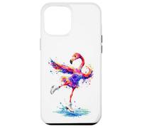Flamingo Figure Skater Ice Ballet Coque pour iPhone 12 Pro Max