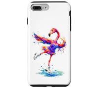 Flamingo Figure Skater Ice Ballet Coque pour iPhone 7 Plus/8 Plus