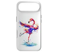 Flamingo Figure Skater Ice Ballet Coque pour iPhone Air