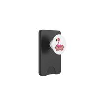 Flamingo Fleur de lotus Fleur PopSockets PopWallet pour MagSafe