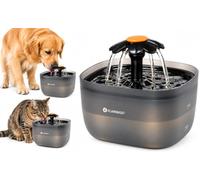 FLAMINGO Fontaine a Eau Chat - Chien - Flowie - Ultra silencieuse - 2 L - Noire