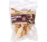 Flamingo Friandise Chien - Museau de chèvre - 150g - goût Authentique - sans Gluten - sans sucres ajoutés - Nature Snack