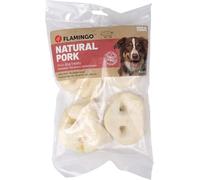 Flamingo Friandise Chien - Museau de Porc - 160g - sans additifs - friandise Naturelle - Riche en goût