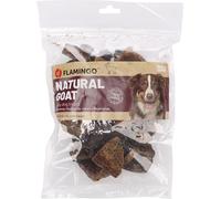 Flamingo Friandise Chien - Poumon de chèvre Plat - 150g - sans Gluten - sans sucres ajoutés - Nature Snack