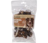 Flamingo Friandise Chien - Poumon de Mouton en dés - 150g - léger et Savoureux - sans Gluten - sans sucres ajoutés - Nature Snack