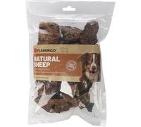 Flamingo Friandise Chien - Poumon de Mouton Plat - 150g - Savoureux et Naturel - sans Gluten - sans sucres ajoutés - Nature Snack