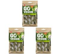 Flamingo Friandise Chien - Snack Veggie Brosse à Dents Pomme - 7,5cm - 120g - sans Gluten - friandise Fonctionnelle (Lot de 3)