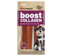 Flamingo Friandise pour Chien Boost Saucisson Avec Bœuf & Collagène 600 G, Neuf