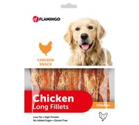 Flamingo Friandise Pour Chien Chickn Long 400 G, NEU