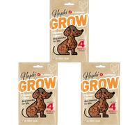 Flamingo Friandises Hapki Grow Petits Blocs avec Poulet 85g - Spécialement pour Chiens à partir de 4 Mois - sans sucres ajoutés (Lot de 3)