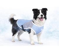 FLAMINGO - Frozen Cooling Coat Grey Length 45 cm Diameter 56-76 cm for Dogs - FL-519549