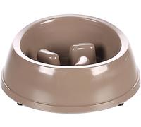 Flamingo Gamelle Anti Glouton Chien - Gamelle d'alimentation Lente - Base Antidérapante - Favorise Une Alimentation Saine Et Une Digestion Lente - 18x7 cm - 500ML