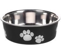 Flamingo Gamelle Kena Noir pour Chien 12cm 300ml