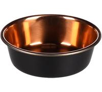 Flamingo Gamelle pour Chien Ezra 300ML - Acier Inoxydable/INOX - Antidérapant - Lavable au Lave-Vaisselle