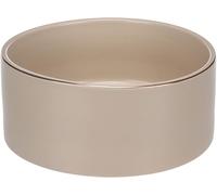 Flamingo Gamelle pour la Nourriture et l'eau Eram Beige - 1200ml - pour Chien ou Chat | en céramique émaillée - Résistante, Stable et Facile à Nettoyer