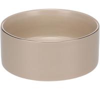 Flamingo Gamelle pour la Nourriture et l'eau Eram Beige - 800ml - pour Chien ou Chat | en céramique émaillée - Résistante, Stable et Facile à Nettoyer
