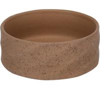 Flamingo Gamelle pour la Nourriture et l'eau Hasel Rond Brun foncé pour Chiens - 13,5x5cm 450ml - Durable, Pratique et Élégante