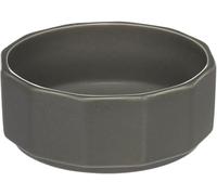 Flamingo Gamelle pour la Nourriture et l'eau Valerio Rond Gris pour Chiens - 12x4,5cm 300ml - Durable, Pratique et Élégante