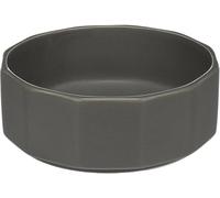 Flamingo Gamelle pour la Nourriture et l'eau Valerio Rond Gris pour Chiens - 16x6cm 800ml - Durable, Pratique et Élégante