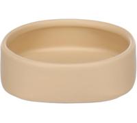 Flamingo Gamelle pour la Nourriture et l'eau Zara Beige 200ml - en Céramique Émaillée - pour Cochon d’Inde et Petits Rongeurs - Design Élégant et Minimaliste - Facile à Nettoyer et Stable