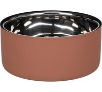 Flamingo Gamelle Xara Rose Saumon & Argent - 1,2 L - Acier Inoxydable - Design Élégant