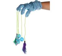 FLAMINGO - Gant avec Jouets Bleu 55 cm x 3.8 cm pour Chat