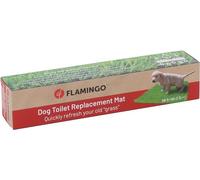 Flamingo Gazon Artificiel DE Rechange pour Toilette pour Animaux PELOU Vert 57,5x46x2,5CM