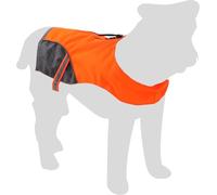 Flamingo Gilet de sécurité Fizz Orange/Gris - Taille L | A : 41cm, B : 30-50cm - réfléchissant, sûr & Facile à Mettre et à enlever - Idéal pour Beagle, Cocker Spaniel, Border Terrier et Shih Tzu