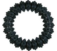 Jouet chien Gladiator Anneau Noir en Caoutchouc 15cm