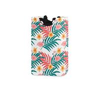 Flamingo Grand panier à linge Shopping Tote Bag, Panier à linge en tissu pliable, Sac à vêtements pliable, Bac de lavage pliant