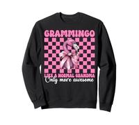 Flamingo Grandma Nana Grammingo comme Une Grand-mère Normale Sweatshirt
