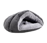 Flamingo Grotte Zupo Gris Foncé Katzensofa 49x40x22cm Lavable Peluche