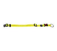 Flamingo Halsband Ziggi Reflecterend Geel 60 x 2 x 0,2 cm Geel