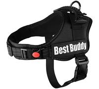 Flamingo Harnais Best Buddy Pluto Noir XXL 95-130CM*50MM