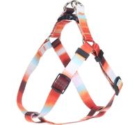Flamingo Harnais Chien Step&Go Naja mélange S pour Chien - Réglable en continu avec Boucle à clic - Anti Traction - A: 25-45cm B: 22-45cm x 15mm x 2mm