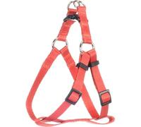 Flamingo Harnais Chien Step&Go Noekie Orange XS pour Chien - Réglable en continu avec Boucle à clic - Anti Traction - A: 20-35cm B: 20-35cm x 10mm x 1mm